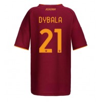 Dres AS Roma Paulo Dybala #21 Domáci pre Ženy 2025-26 Krátky Rukáv
